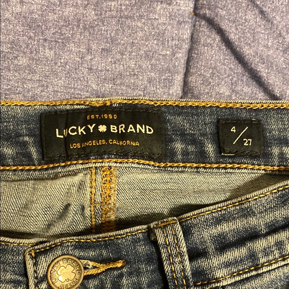 Lucky Brand Charlie Skinny Jeans - Picture 5 of 6